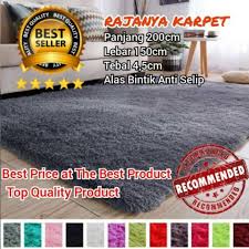 Harga karpet evamatic harga karpet puzzle harga karpet puzzle polos puzzle lantai murah jual karpet evamat contact segera untuk menjadi agen dan distributor evamat matras anak ini : Karpet Bulu Empuk Tebal 4 5cm Anti Selip Uk200x150 Surpet Polos Kekinian Shopee Indonesia