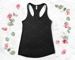 Next Level Black Tank Top Mockup Black Tank Tops Black Tank Tank Tops