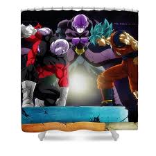 Get daily updates for video game art galleries packed with loads of concept art, character artwork, and promotional pictures. Dragon Ball Super Goku Hit Jiren Shower Curtain For Sale By Babbal Kumar