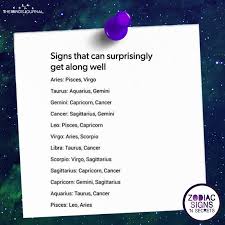 When things are off, you can become polarized. Signs That Can Surprisingly Get Along Well