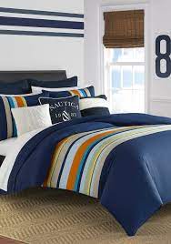 Nautica Sailing Stripe Comforter Set Belk Comforter Sets Boys Comforter Sets Comforters