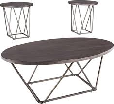 Coffee tables with 2in1 storage function, white, set of 3. Ashley Signature Design Neimhurst Coffee Table Set 3 Piece