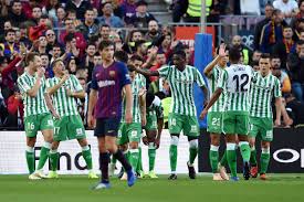 Complete overview of real betis vs barcelona (primera division) including video replays, lineups, stats and fan opinion. Barcelona Vs Real Betis La Liga Final Score 3 4 Poor Barca Suffer Painful Defeat At Home Barca Blaugranes