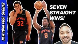 Knicks keep on rolling with the NBA playoffs approaching!