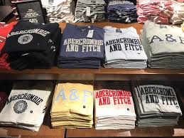 Abercrombie fitch t shirt with 92 logo chest print in yellow for. The Rise And Fall And Rise Again Of Abercrombie Fitch
