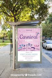 Download Mockup Of Bus Stop Mupi For Free Billboard Mockup Psd Template Free Design Campaign