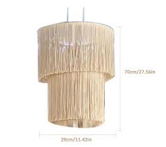 Bohemian white shade ceiling lights. Macrame Lamp Shades Ceiling Pendant Light Shade Tasseled Chandelier Bohemian Natural Wedding Decoration Hanging Indoor Outdoor Lamp Covers Shades Aliexpress
