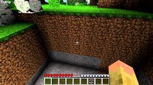Make selection by pressing x, moving to the other corner, and pressing x again. Outdated Minecraft Tutorials World Edit Clearing Land Youtube