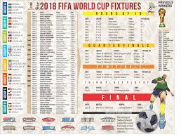 This will allow you to make the most of your account with personalization. 2018 Fifa World Cup Football Fixtures The Daily Star