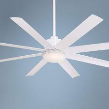 Minka aire makes lovely fans but i would say their only drawback is using remotes that use radio, so no phone apps to control fans work with them. 65 Minka Aire Slipstream White Outdoor Led Ceiling Fan 72y83 Lamps Plus