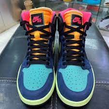 Выберите размермужские размеры jordan us. The Air Jordan 1 High Og Bio Hack Drops In Fall 2020 Grailify