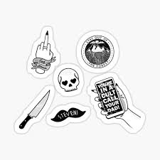 Printable coloring pages for kids | coloring pages for kids. My Favourite Murder Stickers Redbubble