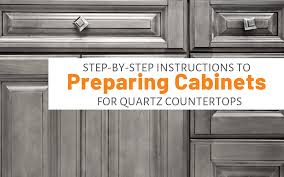 They hide your unsightly but necessary kitchen tools (like citrus squeezers and meat tenderizers) and make everything easy to reach. Step By Step Instructions To Preparing Cabinets For Quartz Countertops