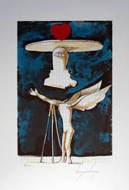 Cruzeiro seixas was born in 1920. Untitled Original Art By Cruzeiro Seixas Picassomio