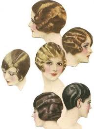 Fingerwave Styles 20er Jahre Frisur 1920er Haare Historische Frisuren