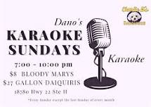 Karaoke Sundays with Dano at Charlie B's Daiquiris