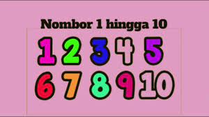 Nombor 1 hingga 10 mengenal nombor id: Nombor 1 Hingga 10 Youtube