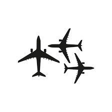 Immer mehr privatreisende, die sich für ihren urlaub einmal diesen ganz besonderen service gönnen, zählt christian hinkel vom düsseldorfer airport. Wandtattoo Flieger Set Das Flugzeug Set Als Wandtattoo Ist Fur Kleine Piloten Wall Art De