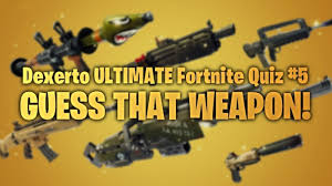 For many people, math is probably their least favorite subject in school. Dexerto Ultimate Fortnite Quiz 5 Guess That Weapon Hard Dexerto