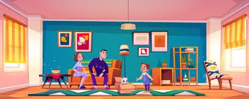 Download high quality bedroom clip art from our collection of 49,000,000 clip art graphics. Free Vector Spring Interior Of Living Room