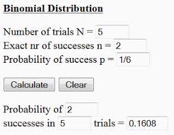 Binomial Distribution Calculator Online
