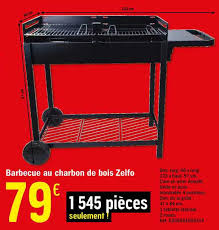 Offre Barbecue Au Charbon De Bois Zelfo Chez Brico Depot