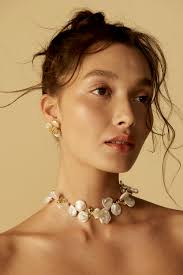 Chain Pearl Bloom Earrings Bloom Earrings — Pacharee