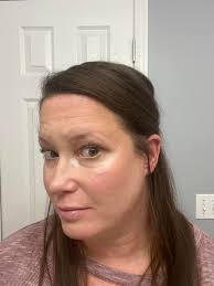 Before and after Cheetah HAC plus bronzer tutorial