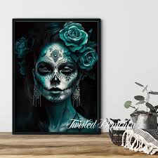 Day Of The Dead Wall Art