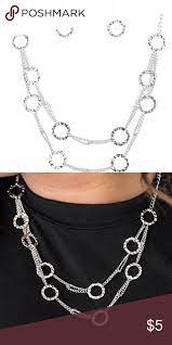 Paparazzi Womens Jewelry Necklace Sterling Silver Cross Pendant Blue Topaz Necklace