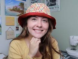 Reversible Bucket Hat Printable PDF Pattern Digital Download