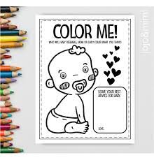 Instant Baby Shower Kids Activity Printable Baby Shower Etsy In 2021 Baby Shower Kids Activities Free Activities For Kids Baby Shower Printables