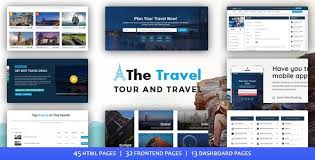 Tour Travel Package Booking Template Travel Tours Travel Packages Vacation Websites