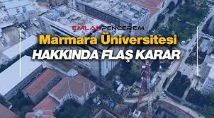 Emin arat as rector (university president) in 2018. Istanbul Da Marmara Universitesi Sinirlari Hakkinda Flas Karar Emlak Haberleri Emlak Pencerem