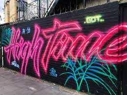 Neon Aesthetic Graffiti Murals Street Art Street Art Graffiti Street Graffiti