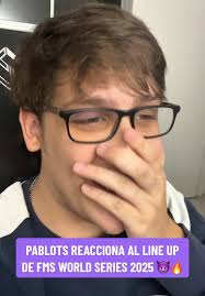 Reacción de Pablots al Line Up de FMS World Series 2025