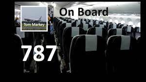 On Board View Of The Thomson 787 Dreamliner Youtube