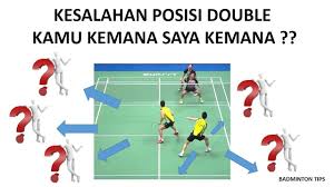 • tolak bola ke atas dengan pergerakan bahu yang minimum. Taktik Jitu Main Double Badminton Part 3 Tips Ganda Badminton Youtube