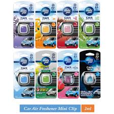 Begini cara pasang iklan di kereta commuterline: Ambi Pur Air Freshener Mini Clip Car 2ml Minyak Wangi Kereta Eliminating Odour Fragrance Lasting 30 Days Shopee Malaysia
