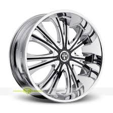 Black And Chrome Truck Rims Pin On Rims Tires