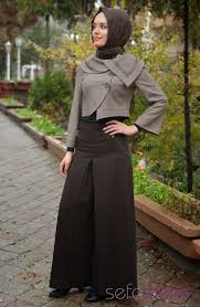 مجلة جمال حواء فساتين شتوية طويلة للمحجبات Hijab Fashion Hijabi Fashion Fashion