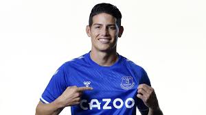 James rodríguez height is 1.80 m and weight is 77 kg. Everton Announce James Rodriguez Swoop Eurosport