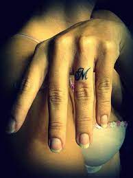 Maybe you would like to learn more about one of these? Pin By Katherine Mckern On Inspiration Corner Ring Finger Tattoos Couple Tattoos Finger Tattoos