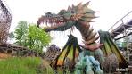 Video Efteling Theme Park Wooden Racer Coaster - Joris en de Draak - YouTube