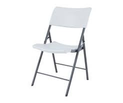 Nothing Beats A Contoured Lifetime Folding Chair Built For A Lifetime Of Uses In A Variety Of Settings With Folding Chair White Folding Chairs Plastic Chair