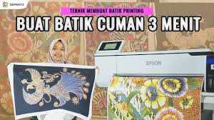 Proses pembuatan batik printing yakni sama dengan menyablon kaos. Cara Membuat Batik Printing Cuma 3 Menit Ternyata Ini Prosesnya Youtube