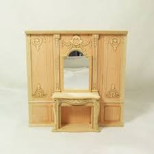 Unfinished Items Wall Unit Wooden Armoire Carved Furniture