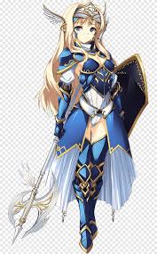 Anime YouTube Female Art, Knight, game, cg Artwork png | PNGEgg