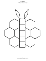 We like to laminate them since we use them over and over again. Pattern Block Mats Prekinders