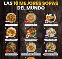 Estas son las mejores sopas del mundo, según el ranking 2025 ...